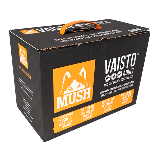 MUSH Vaisto Sort 10 kg