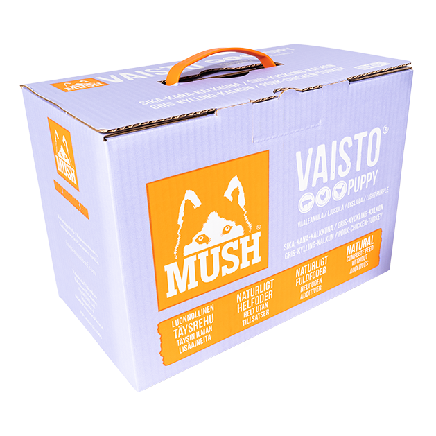 MUSH Vaisto Puppy Lyslilla 10 kg