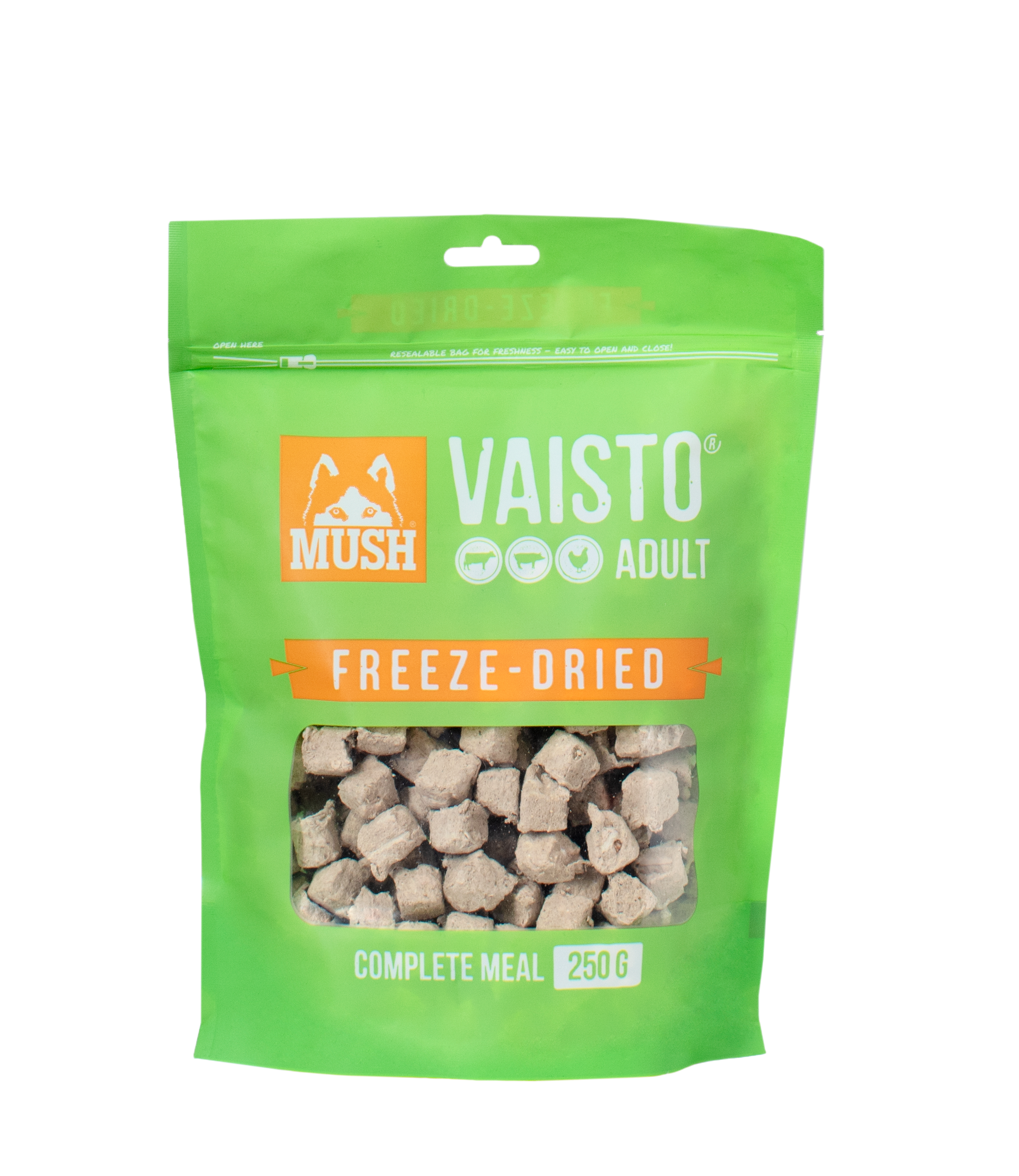 MUSH Vaisto Grøn Freeze-Dried 250 g