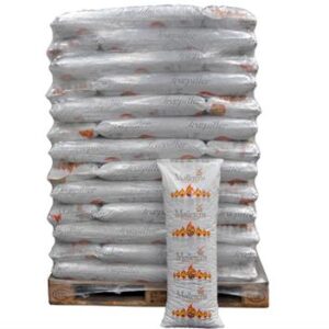 Hel Palle Træpiller 8 mm 15 kg x 56 kg (840 kg) LEVERET