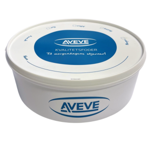 Aveve Foderbøtte m/låg