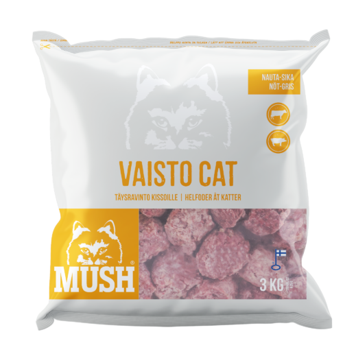Mush Vaisto Kat Hvid - 3 kg